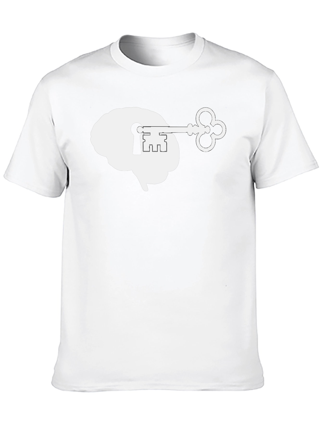 Brain Key T-Shirt - Unlock Your Mind