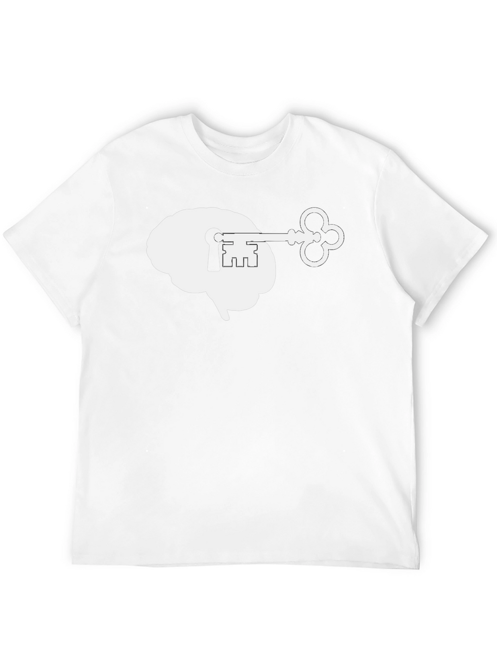 Brain Key T-Shirt - Unlock Your Mind