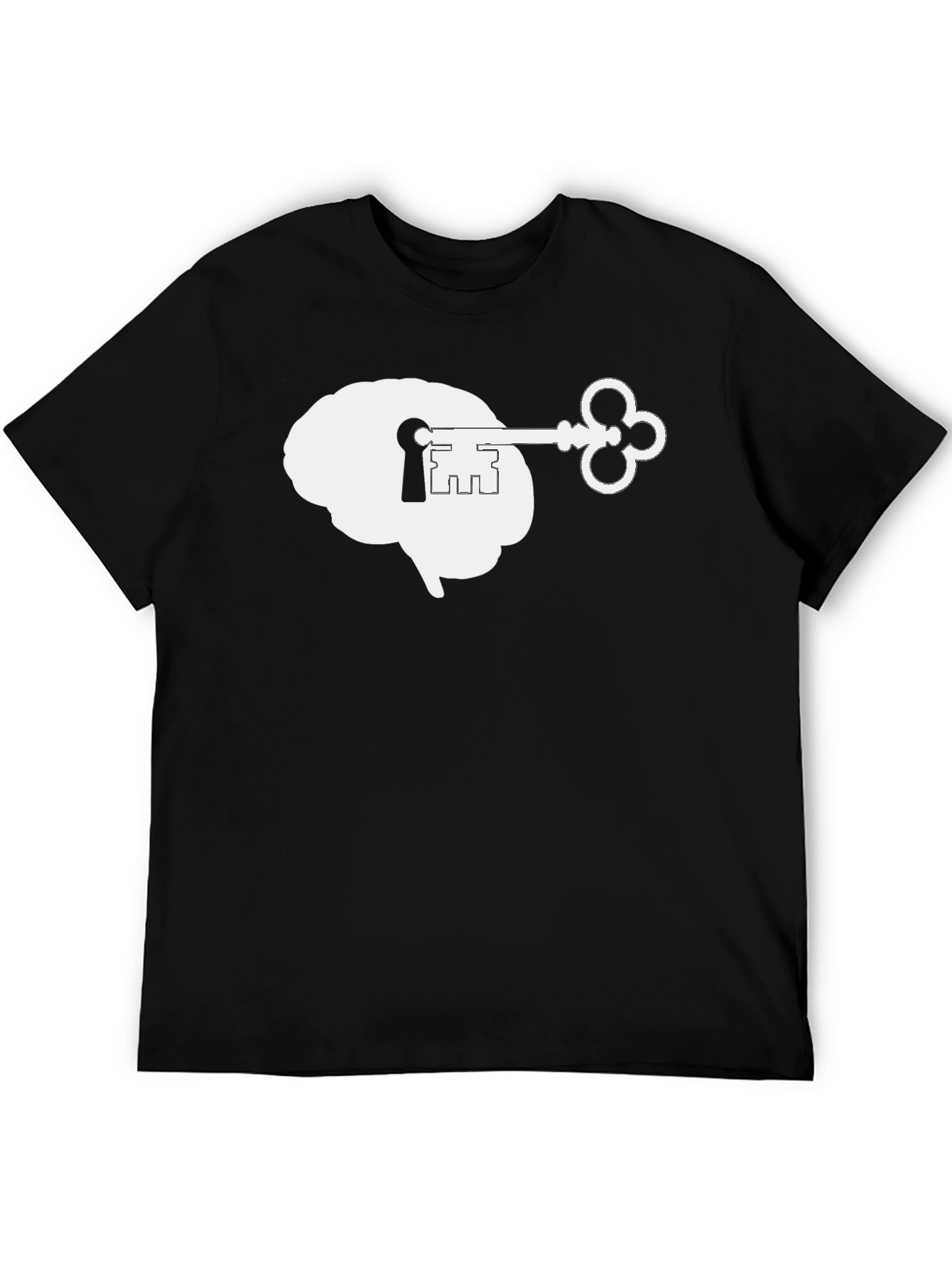 Brain Key T-Shirt - Unlock Your Mind