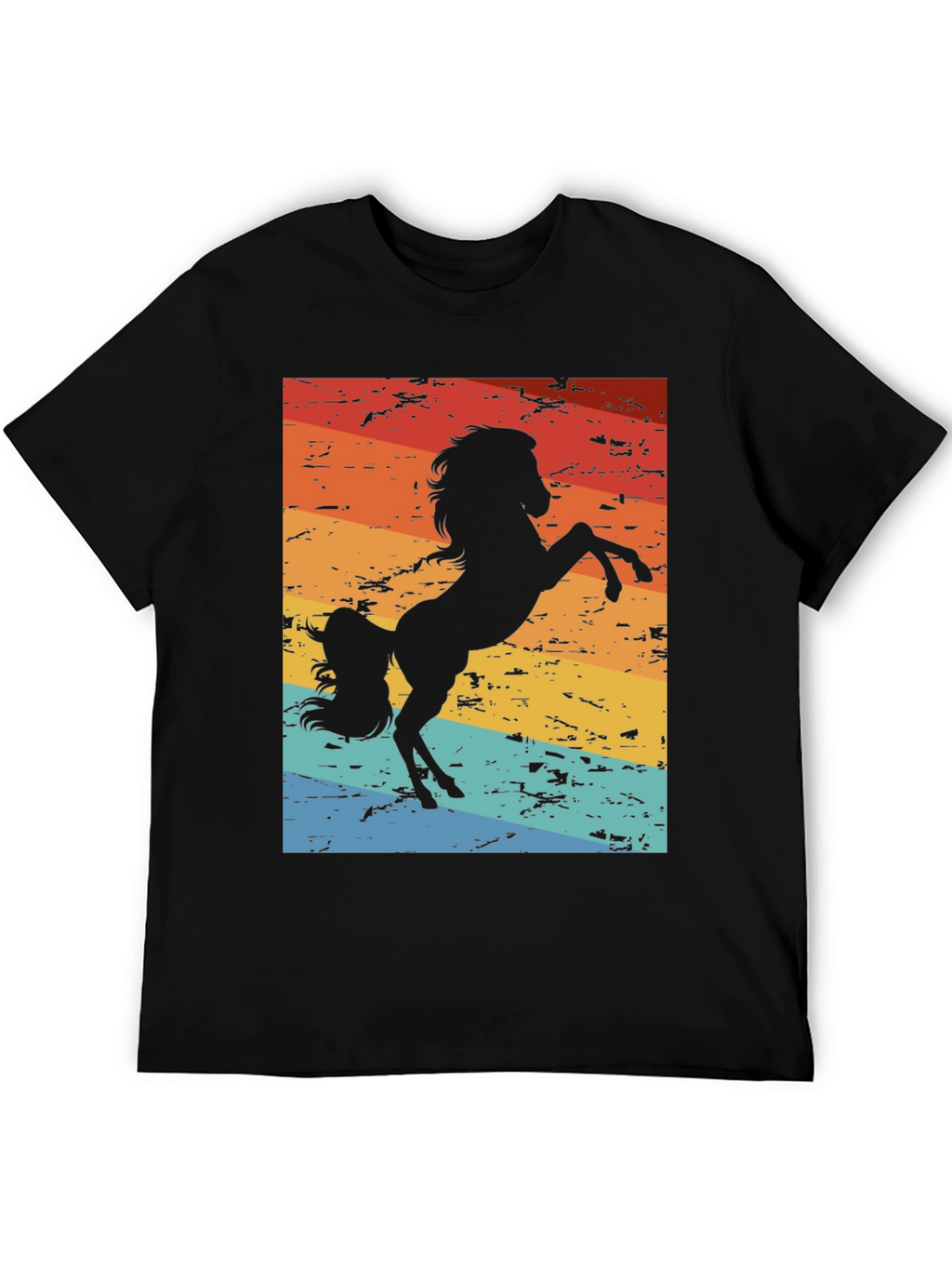 Retro Horse Silhouette T-Shirt