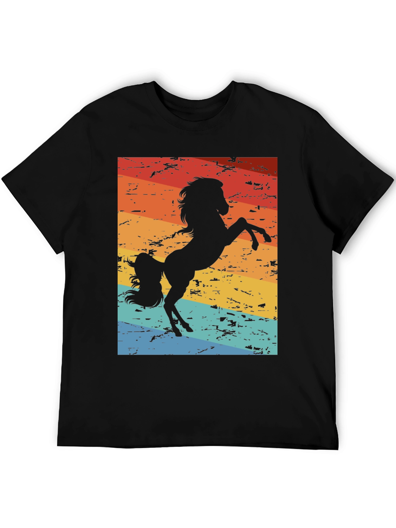Retro Horse Silhouette T-Shirt