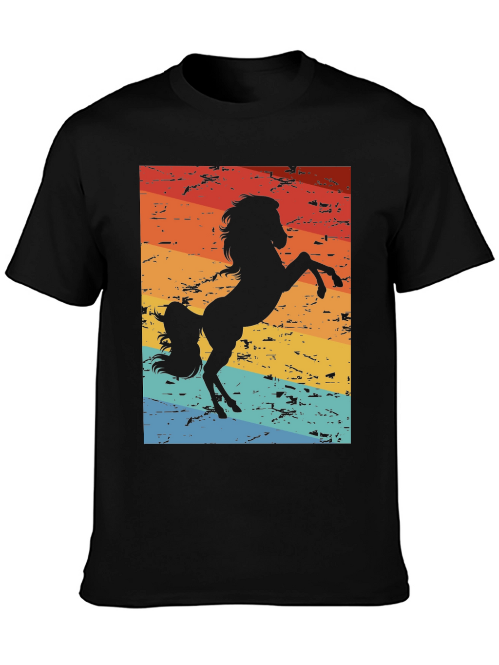 Retro Horse Silhouette T-Shirt