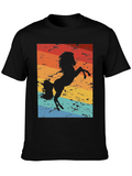 Retro Horse Silhouette T-Shirt
