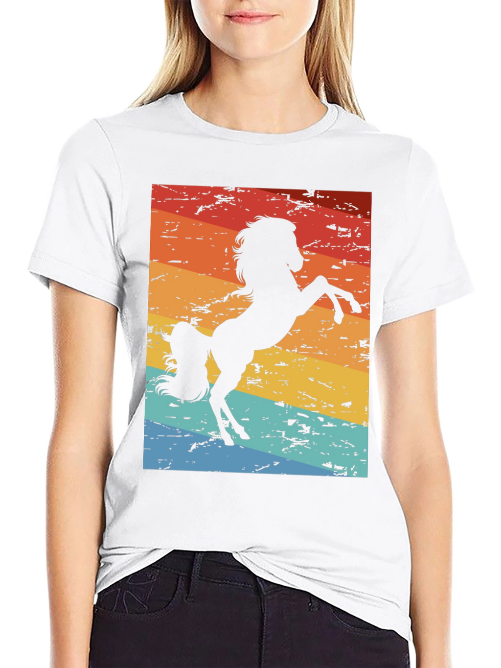 Retro Horse Silhouette T-Shirt