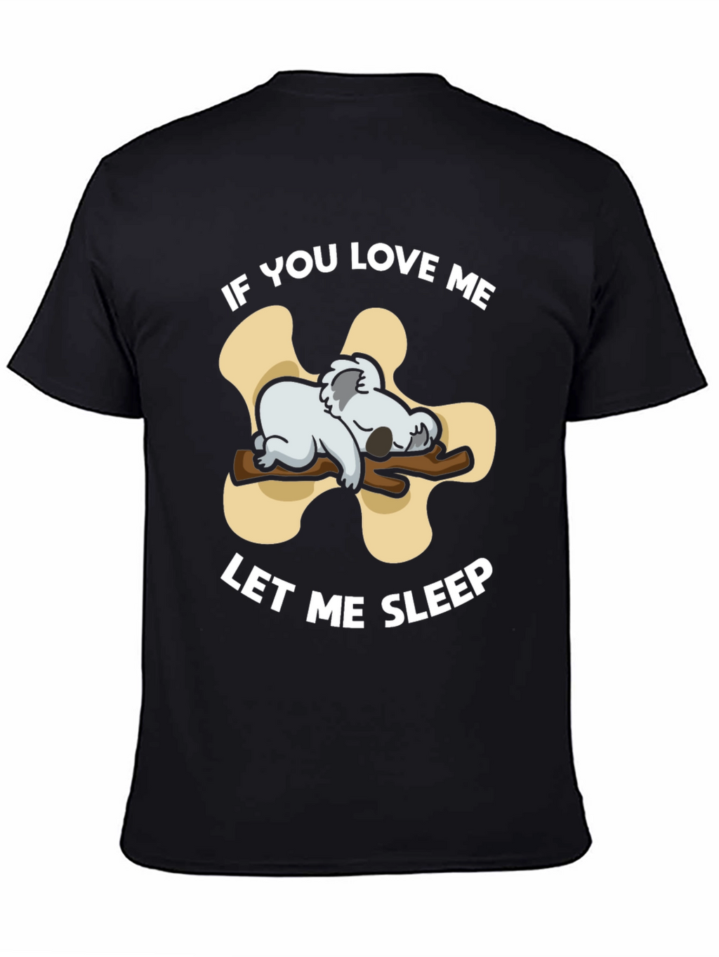 Koala Let Me Sleep Graphic T-Shirt
