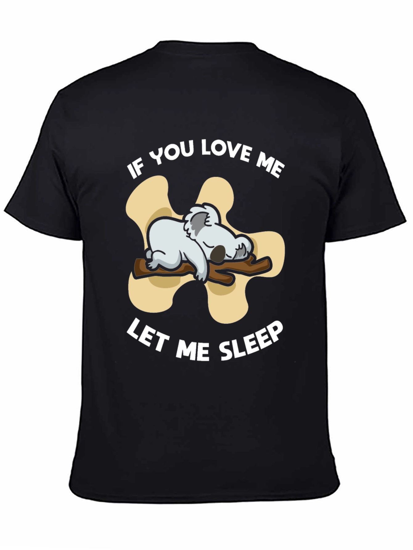 Koala Let Me Sleep Graphic T-Shirt