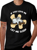 Koala Let Me Sleep Graphic T-Shirt