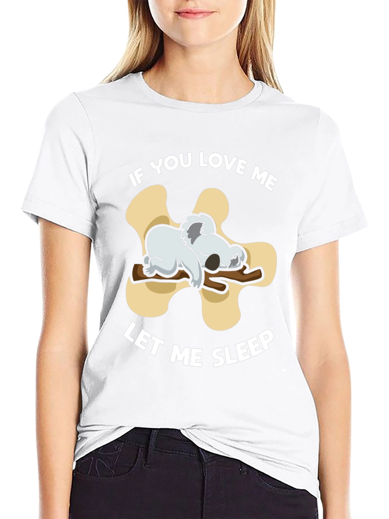 Koala Let Me Sleep Graphic T-Shirt