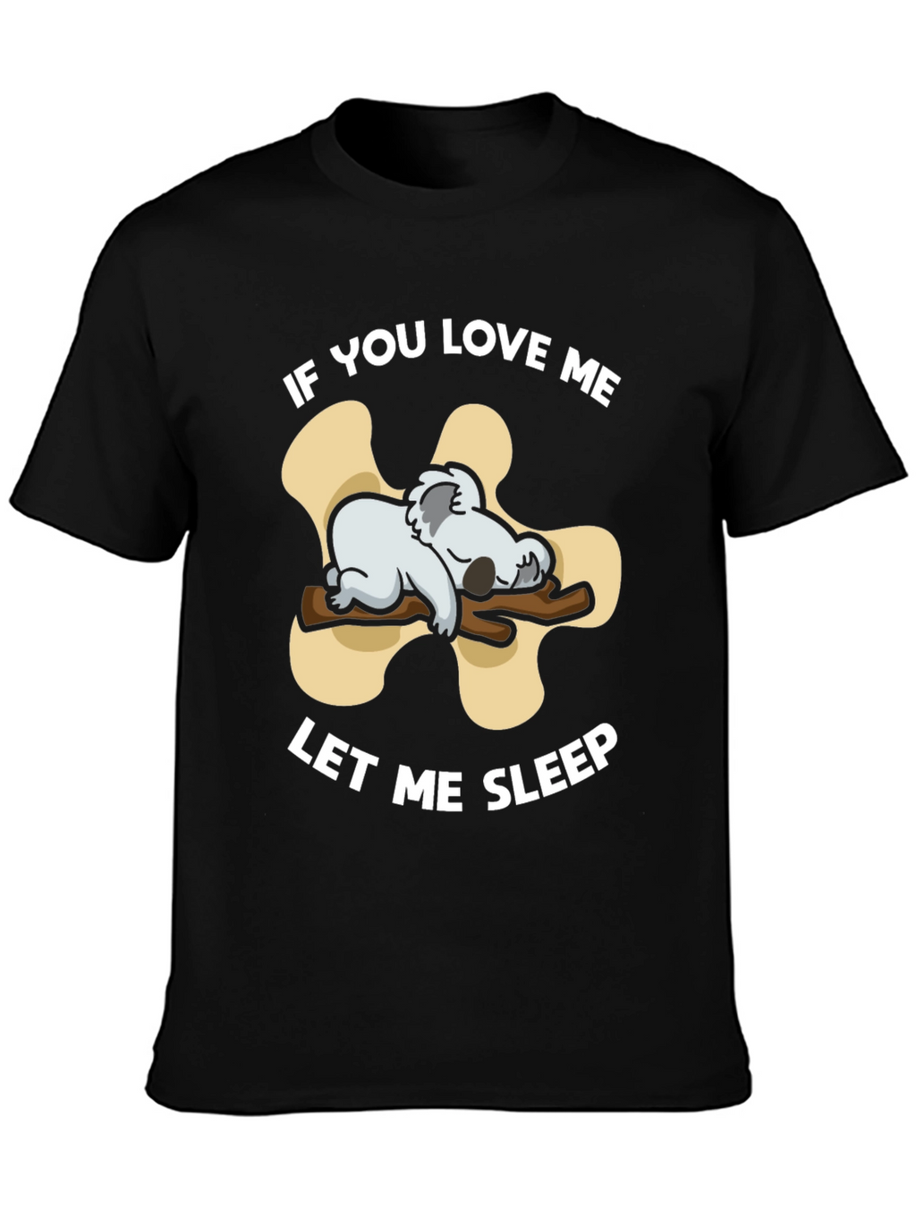 Koala Let Me Sleep Graphic T-Shirt