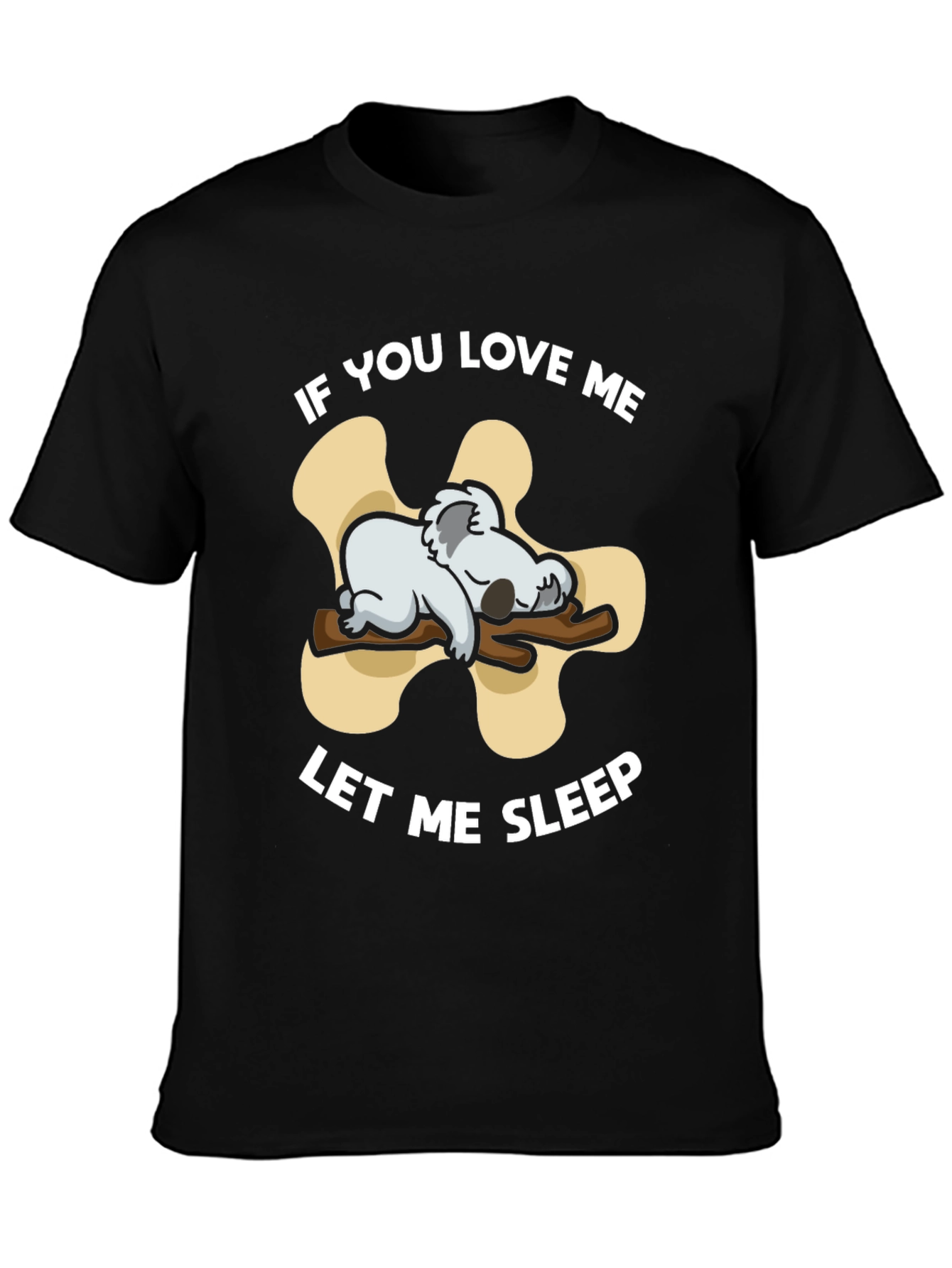 Koala Let Me Sleep Graphic T-Shirt