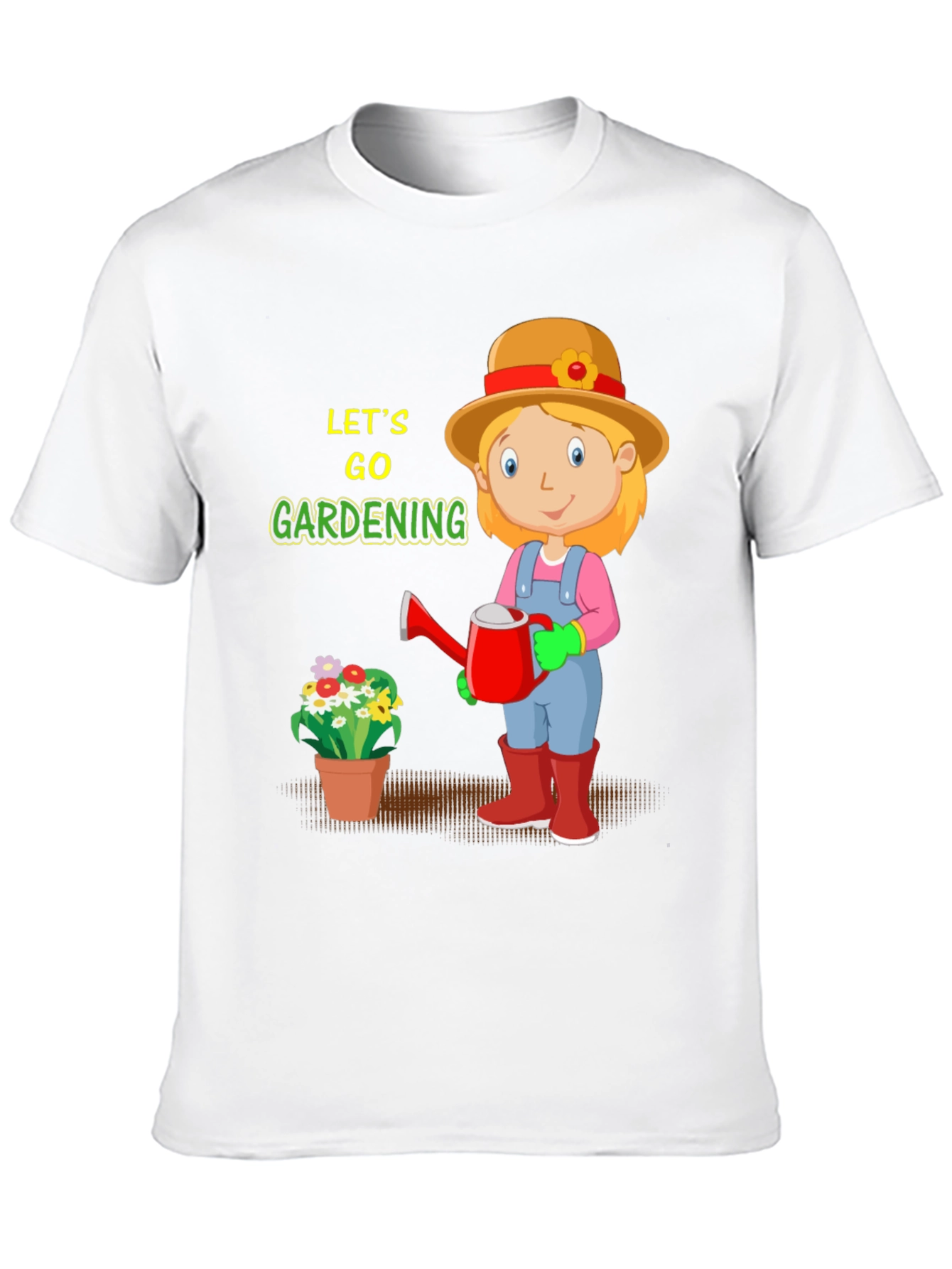 Gardening Cartoon Graphic Tee