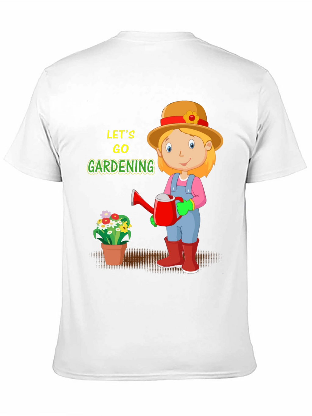 Gardening Cartoon Graphic Tee