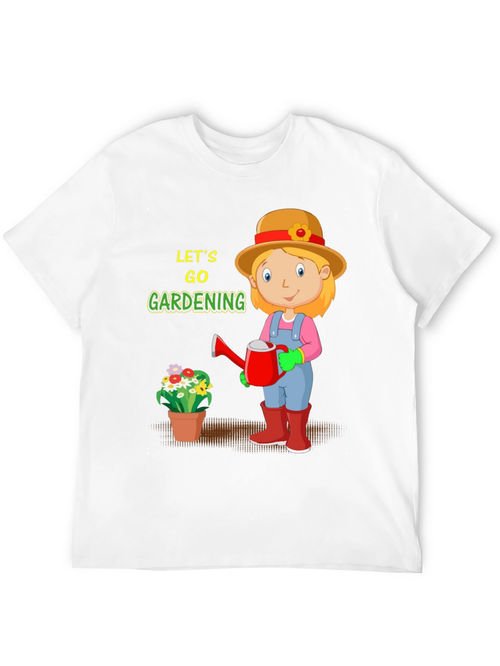 Gardening Cartoon Graphic Tee