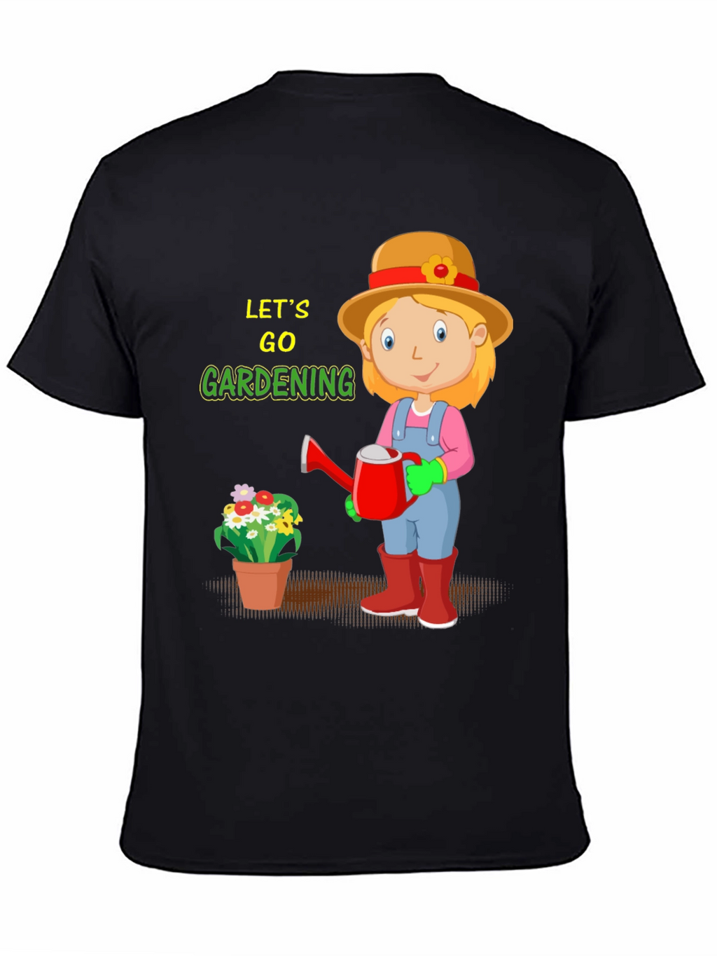 Gardening Cartoon Graphic Tee