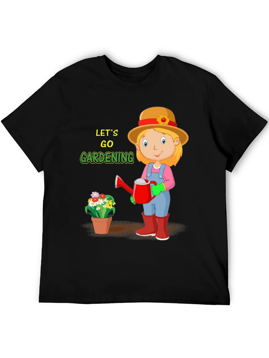 Gardening Cartoon Graphic Tee