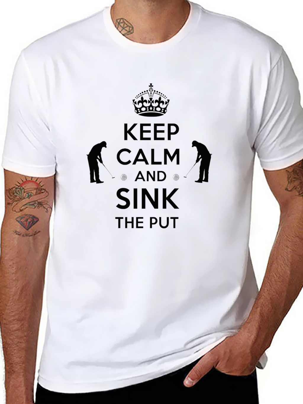 Keep Calm and Sink The Put T-Shirt
