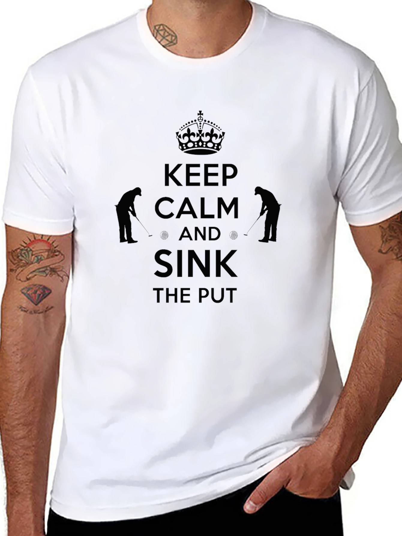 Keep Calm and Sink The Put T-Shirt