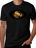 Ethereum Crypto Graphic Black T-Shirt