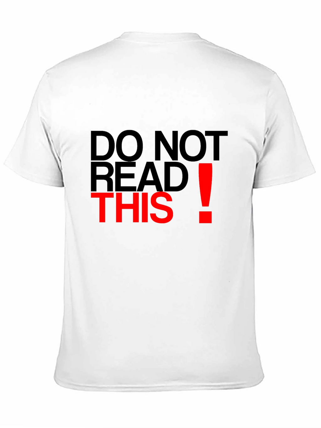 Do Not Read This Graphic Tee