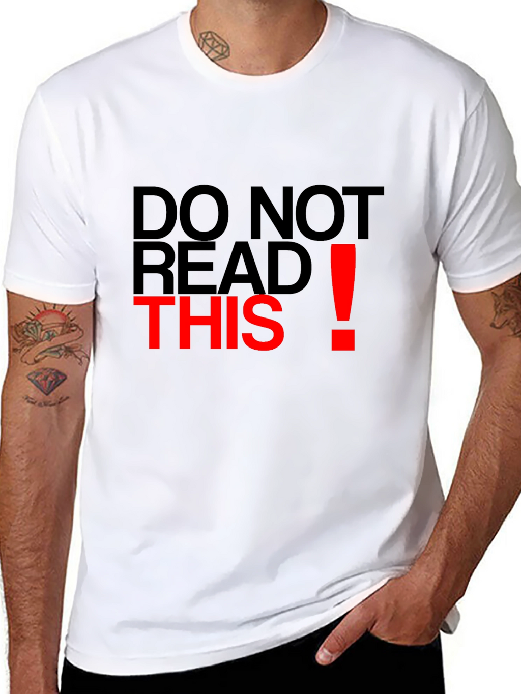 Do Not Read This Graphic Tee