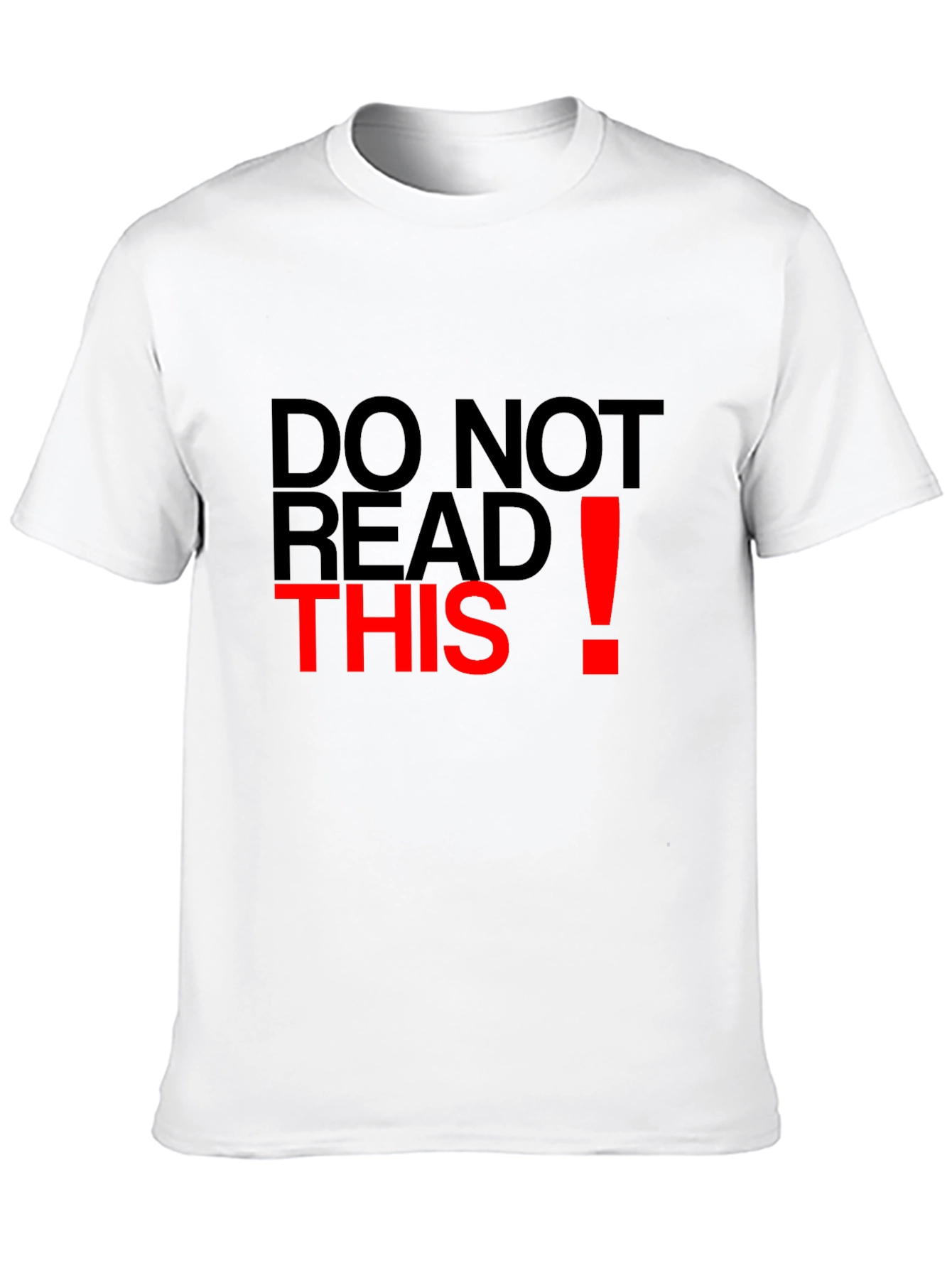 Do Not Read This Graphic Tee
