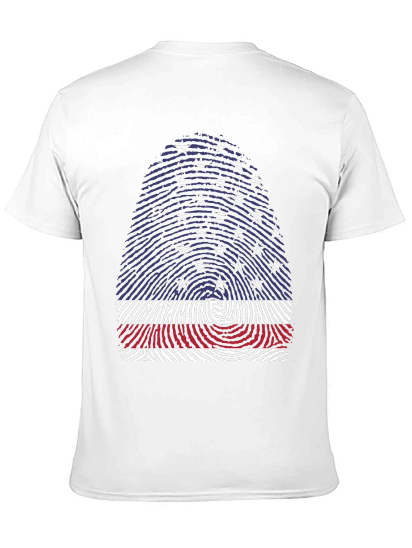 Patriotic Fingerprint Graphic Tee
