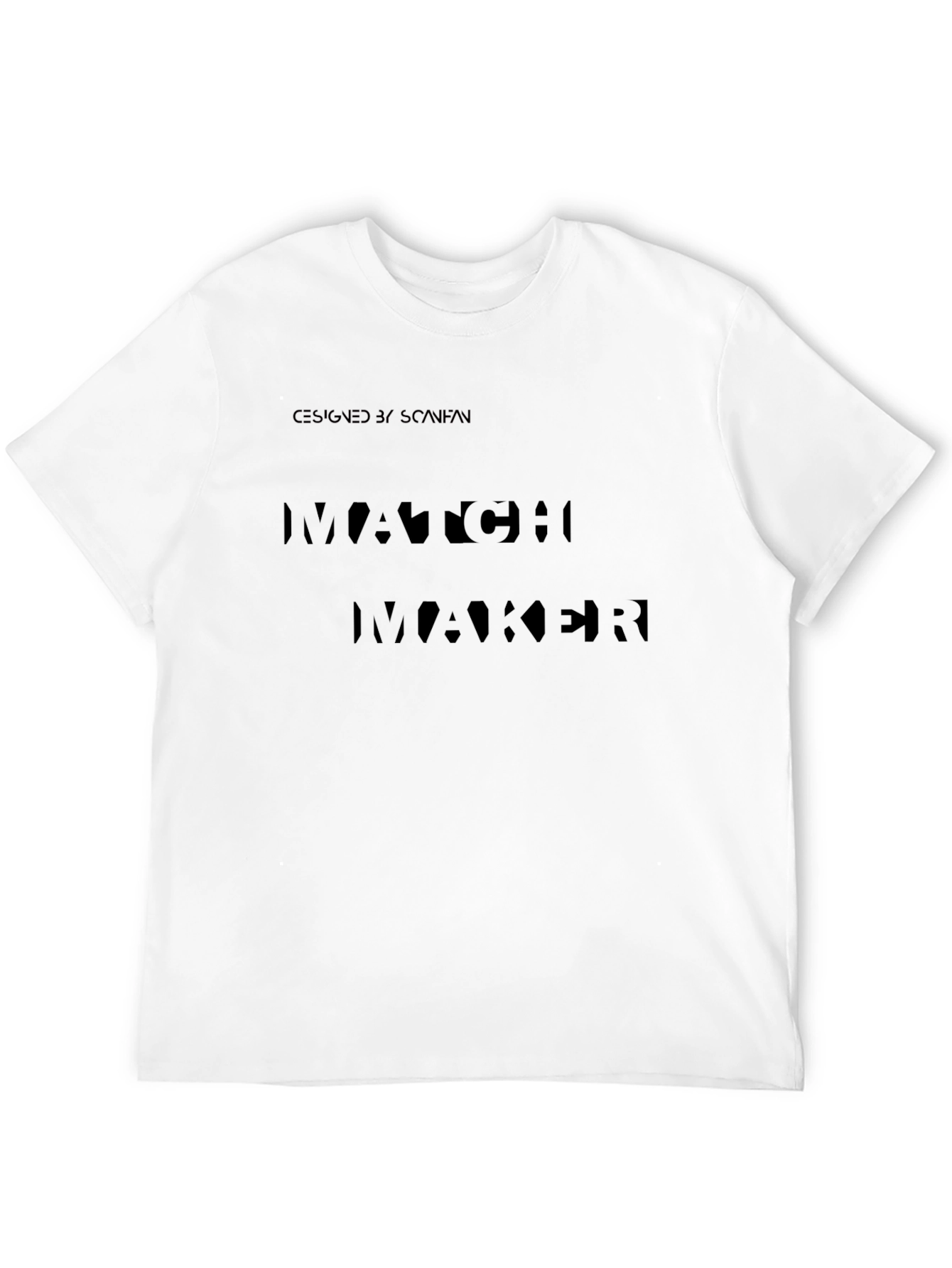 Black Match Maker Graphic Tee