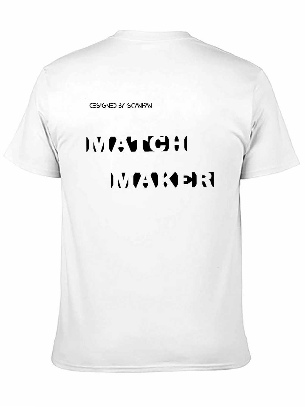 Black Match Maker Graphic Tee