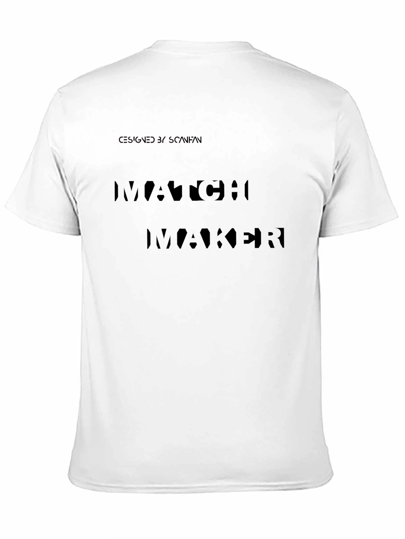 Black Match Maker Graphic Tee