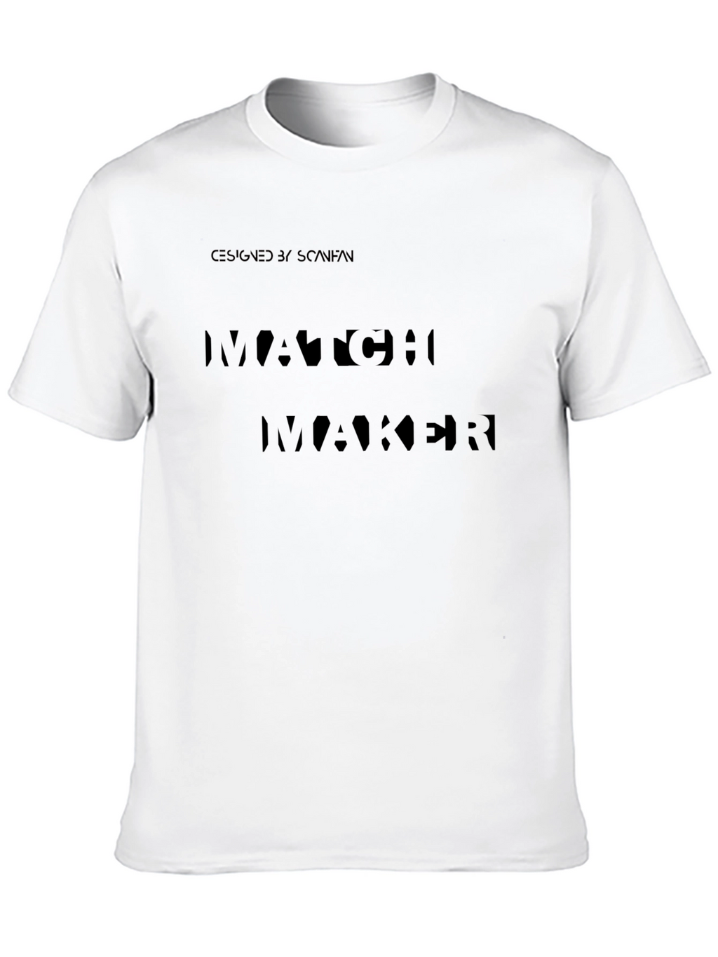 Black Match Maker Graphic Tee