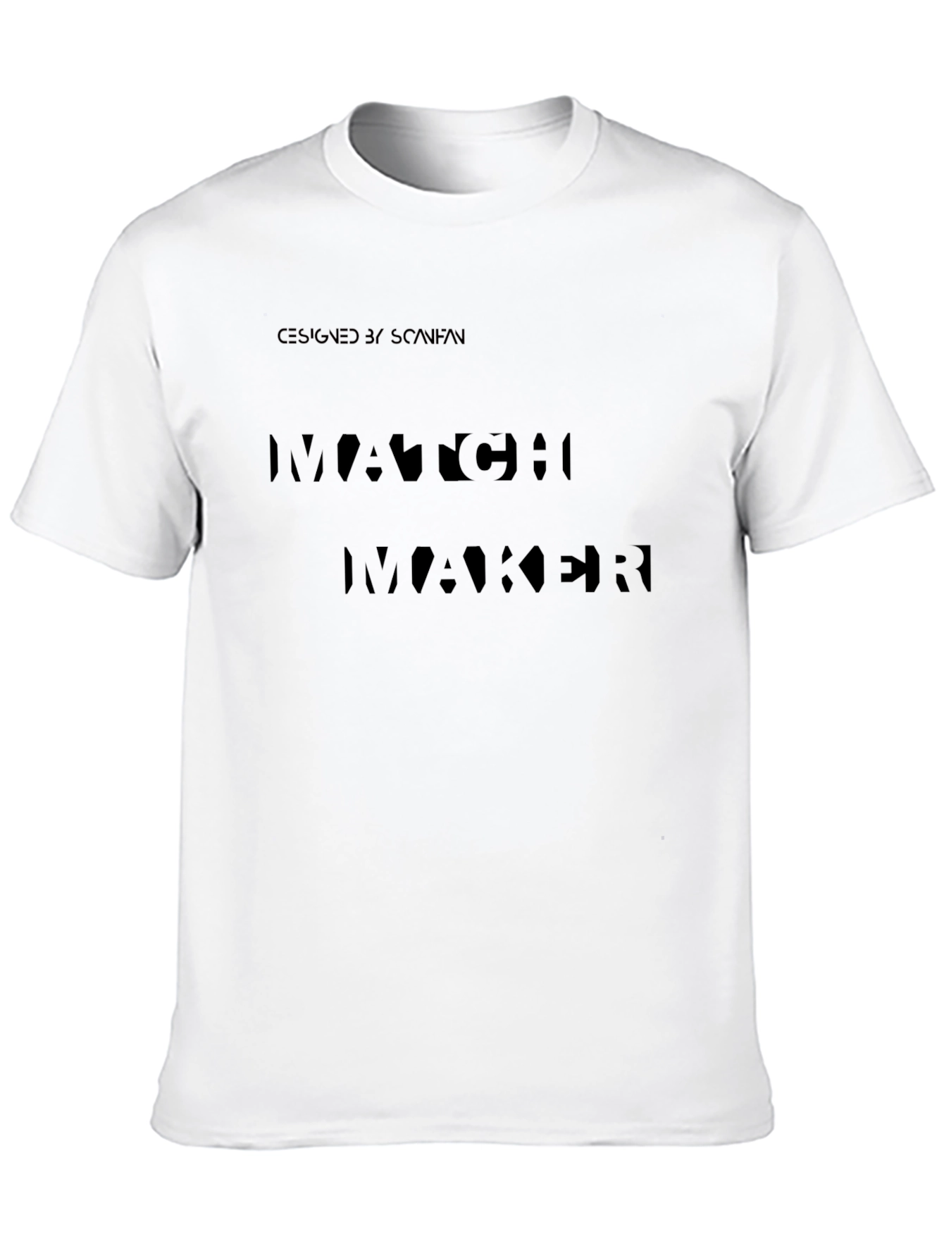 Black Match Maker Graphic Tee