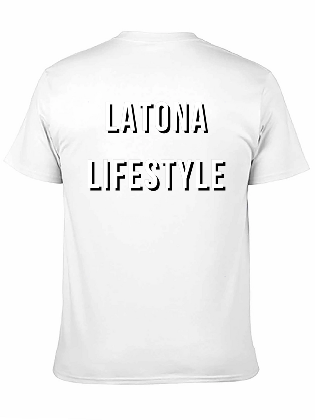 Latona Lifestyle Black T-Shirt