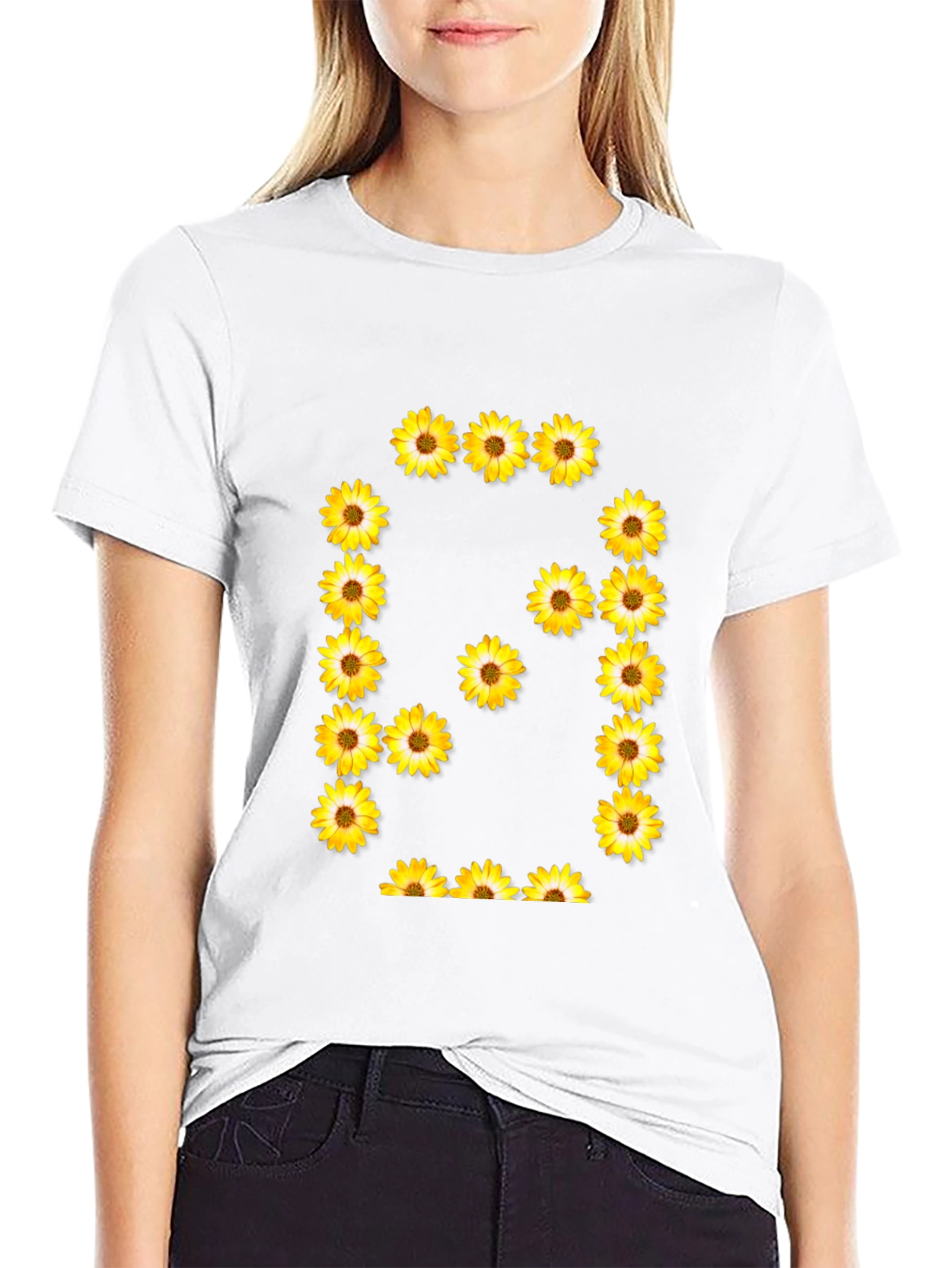 Sunflower Number 6 T-Shirt - Black Graphic Tee