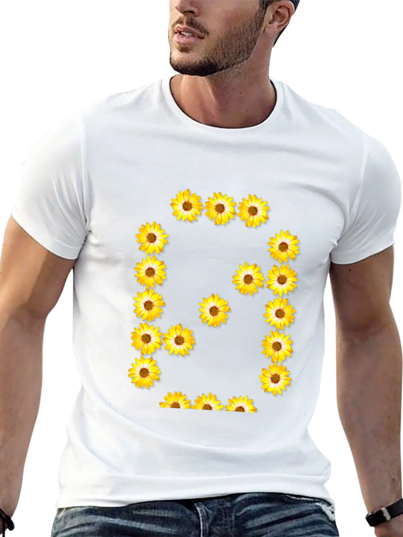Sunflower Number 6 T-Shirt - Black Graphic Tee