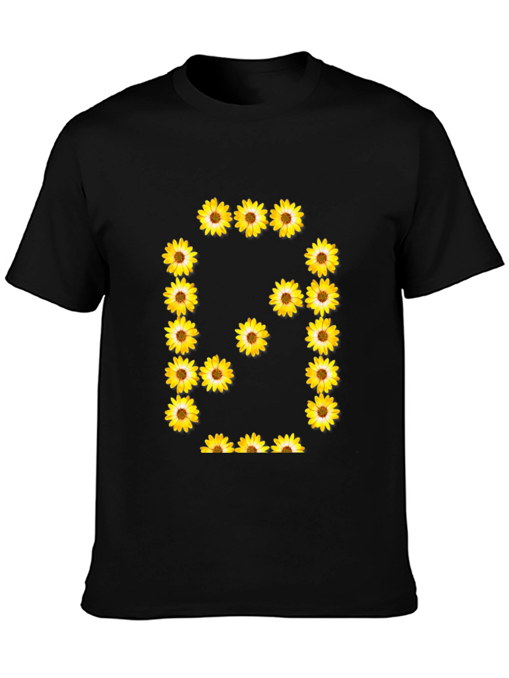Sunflower Number 6 T-Shirt - Black Graphic Tee