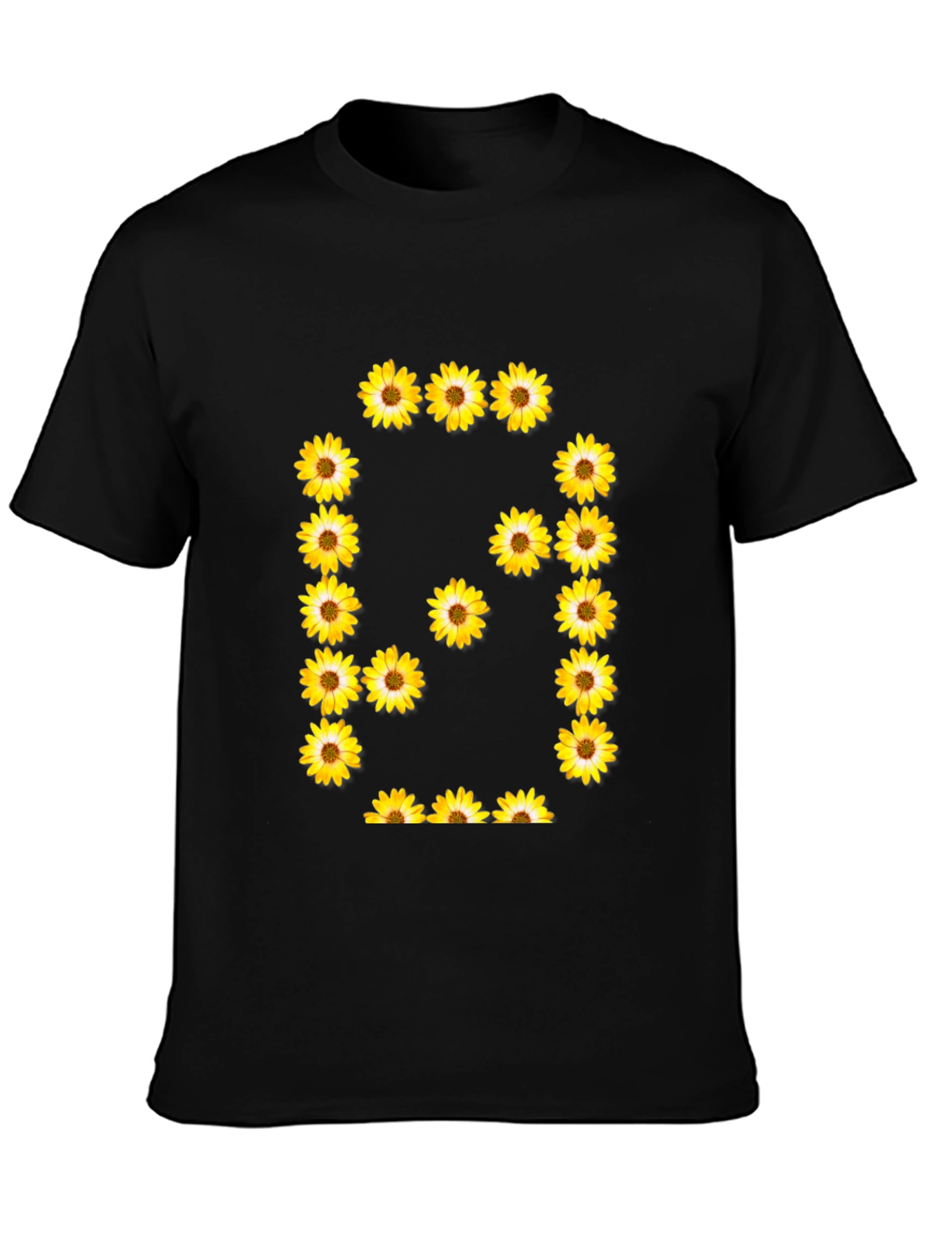 Sunflower Number 6 T-Shirt - Black Graphic Tee