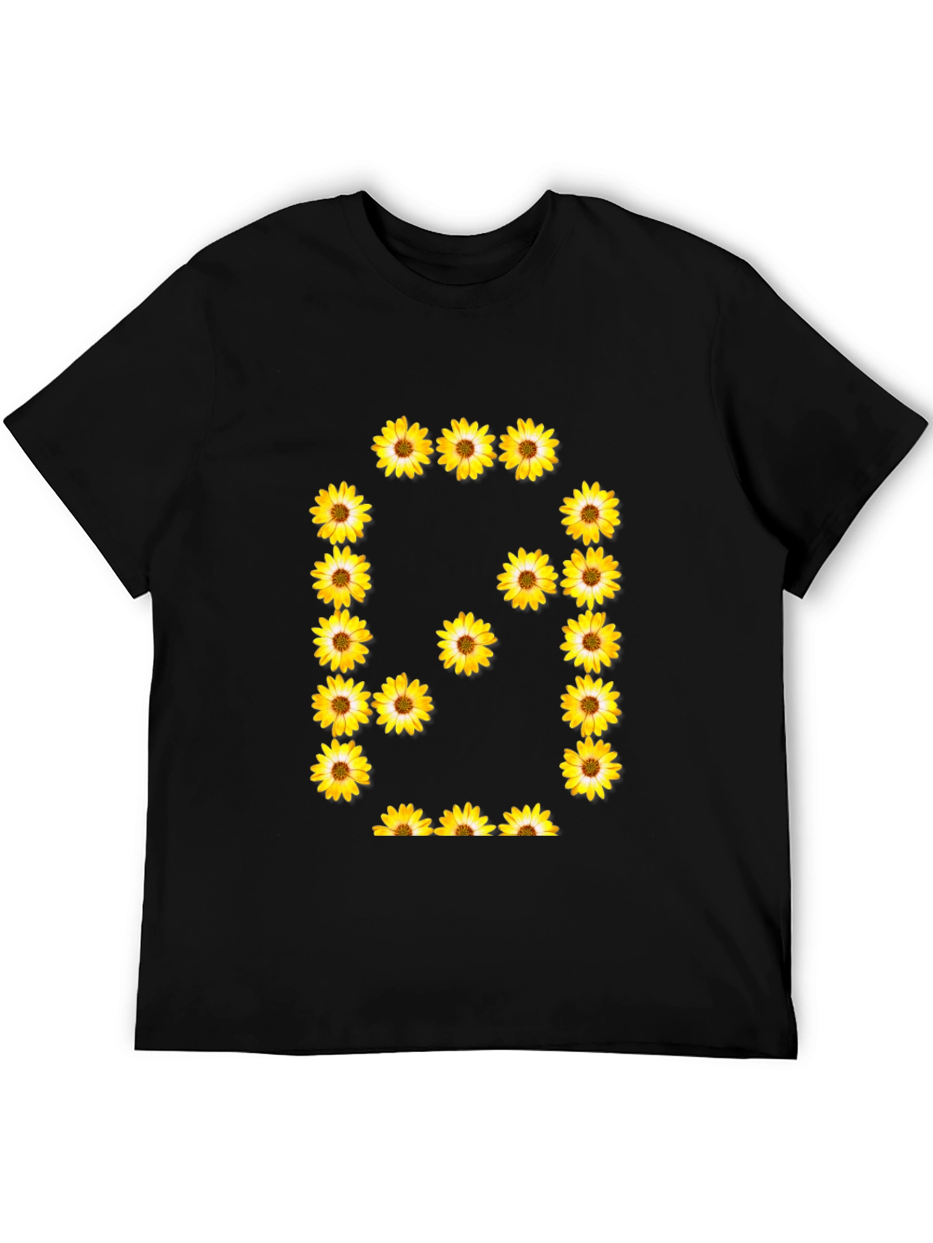 Sunflower Number 6 T-Shirt - Black Graphic Tee