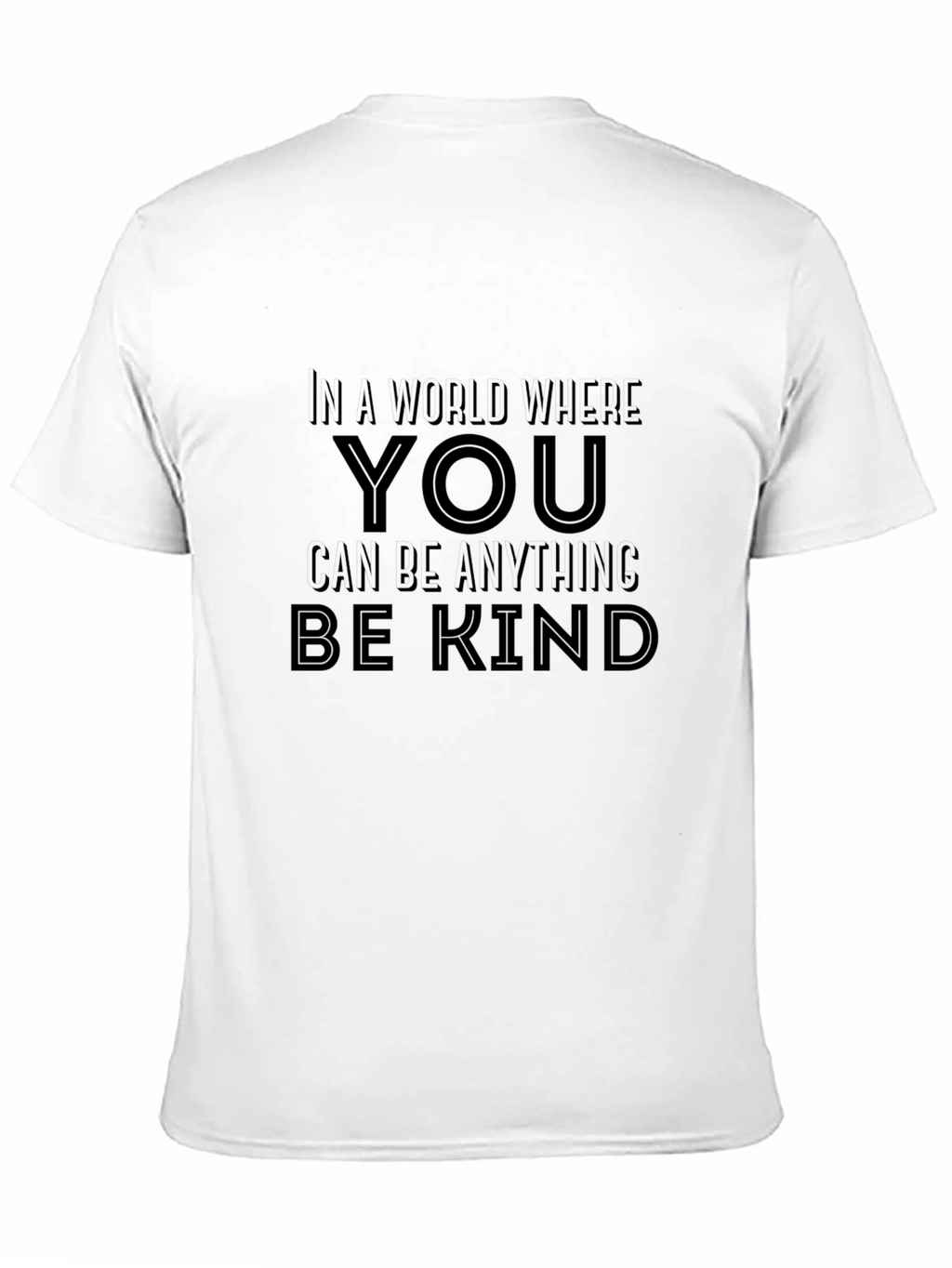 Kindness Slogan Tee - Be Kind T-Shirt