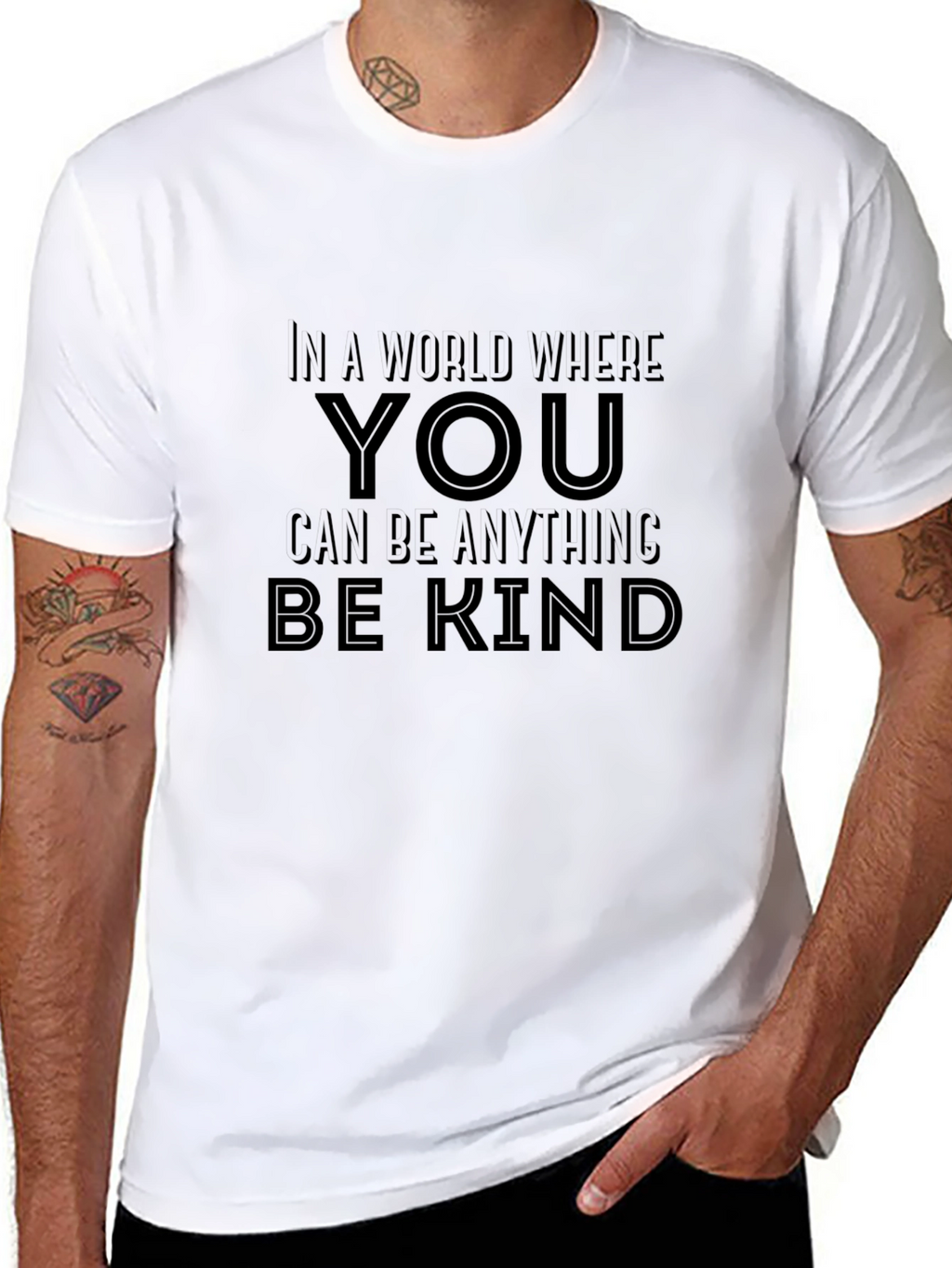 Kindness Slogan Tee - Be Kind T-Shirt