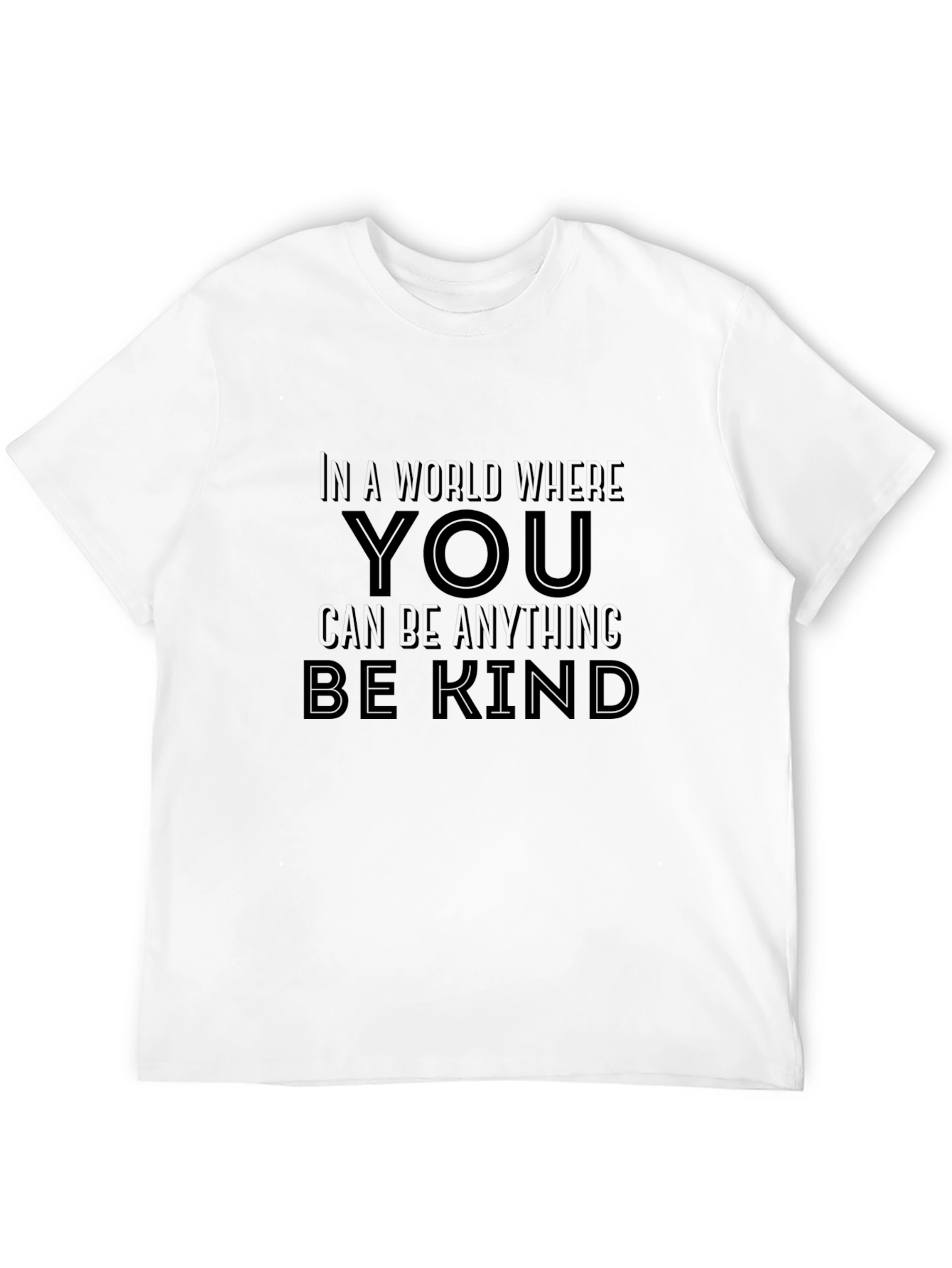 Kindness Slogan Tee - Be Kind T-Shirt