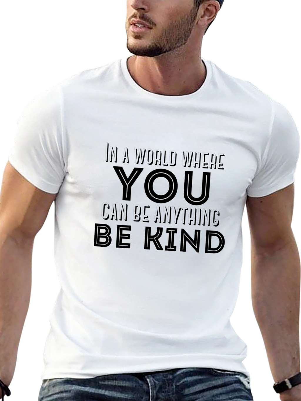 Kindness Slogan Tee - Be Kind T-Shirt