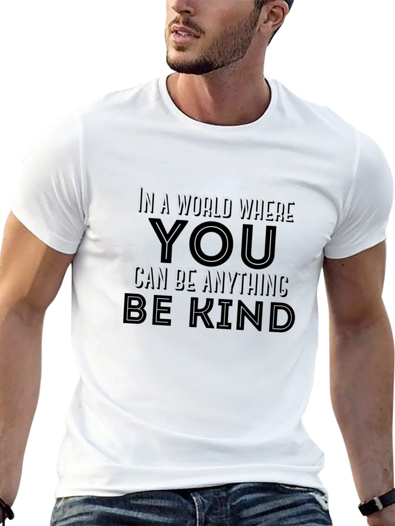 Kindness Slogan Tee - Be Kind T-Shirt