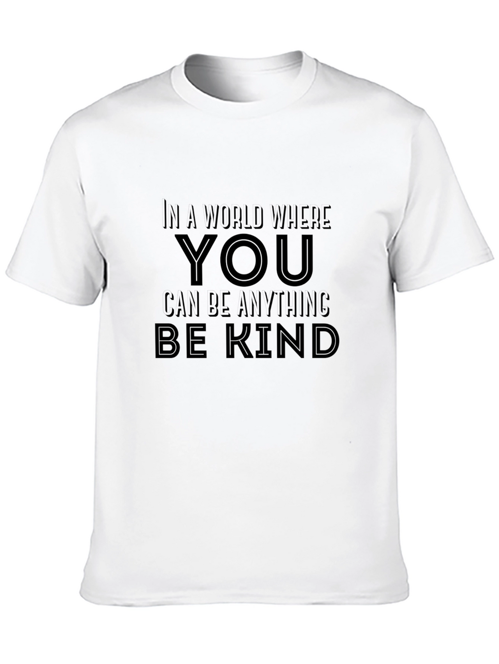 Kindness Slogan Tee - Be Kind T-Shirt