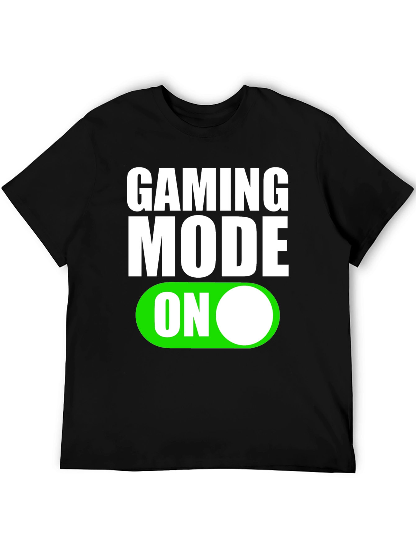 Gaming Mode On T-Shirt - Black