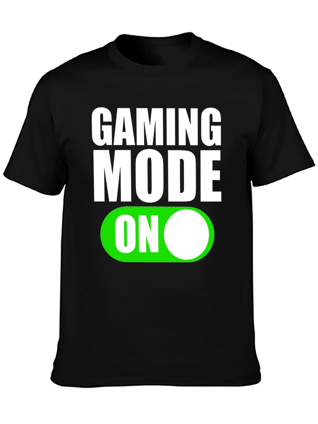 Gaming Mode On T-Shirt - Black