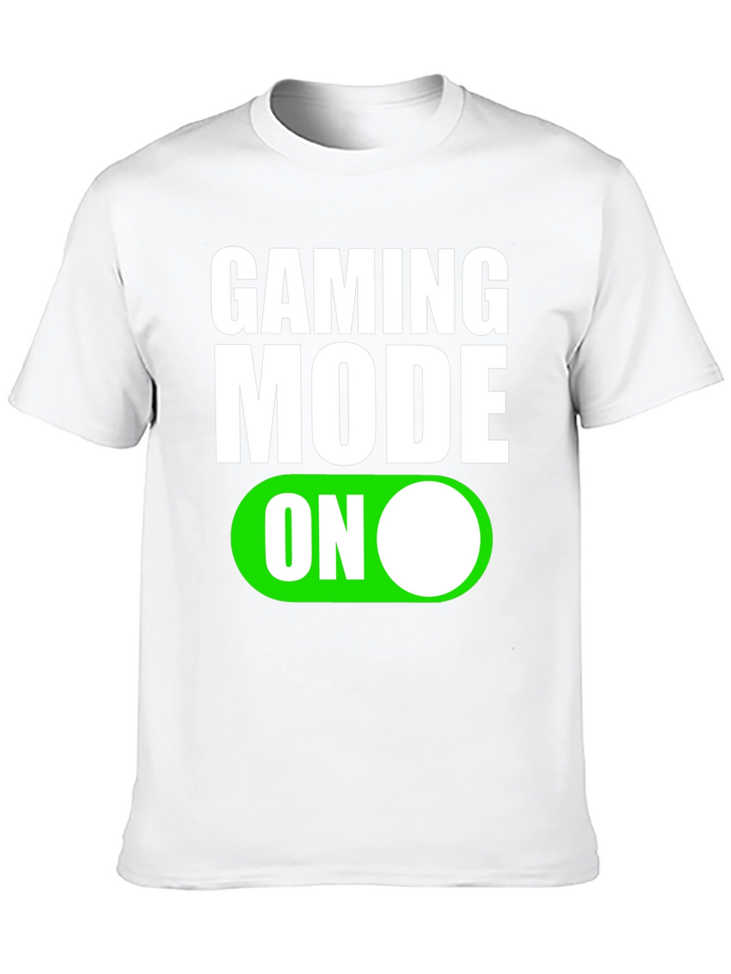 Gaming Mode On T-Shirt - Black