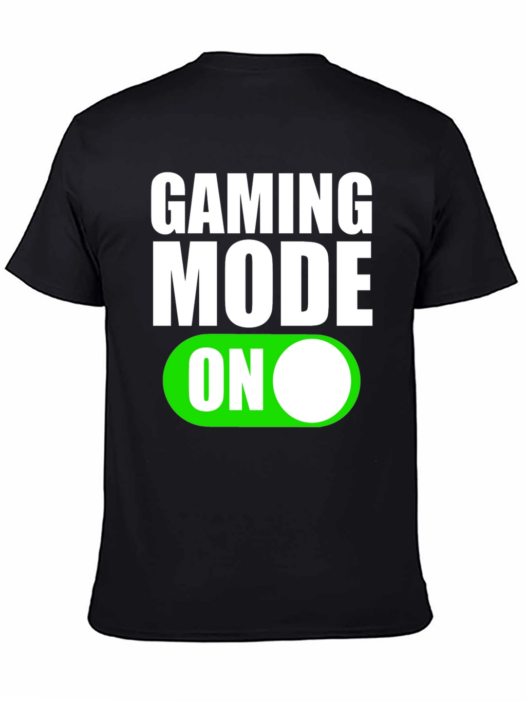 Gaming Mode On T-Shirt - Black