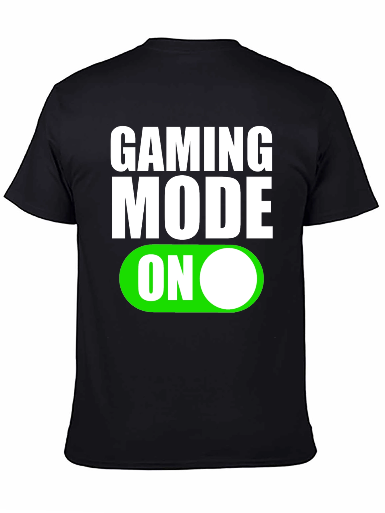 Gaming Mode On T-Shirt - Black