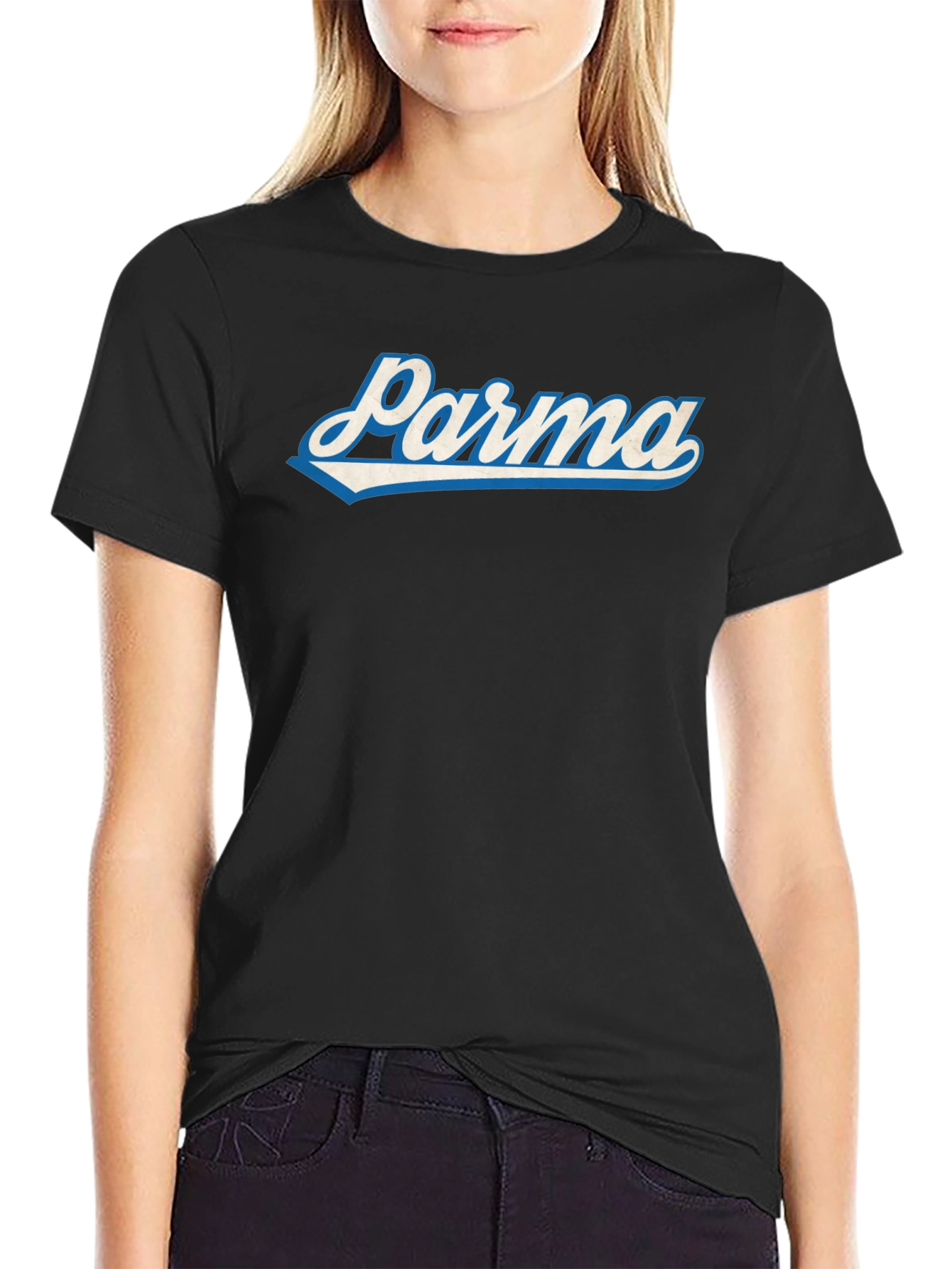 Parma Script T-Shirt - Retro Style