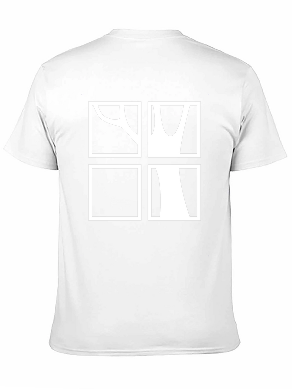 Abstract Tree Graphic Tee - Modern Casual Style